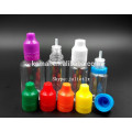 Vente en gros 10ml PET E cigarette Juice liquid bottle